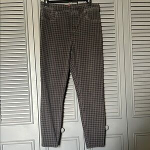 SPANX : Gray Houndstooth Leggings - XL